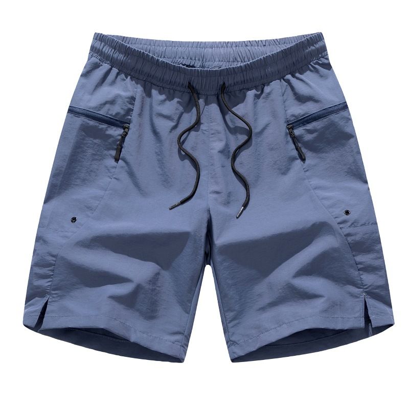 Summer Beach Pants Loose Shorts Men's High Elastic Casual Shorts_voghion.com