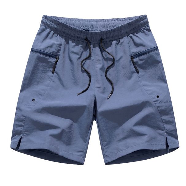 Summer Beach Pants Loose Shorts Men's High Elastic Casual Shorts_voghion.com