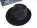 Volneni klobuk Fedora, uniseks, klobuki Fedora, modni klobuki za odrasle, priljubljena pokrivala, volneni klobuki Fedora, moška kapa B-8130_voghion.com