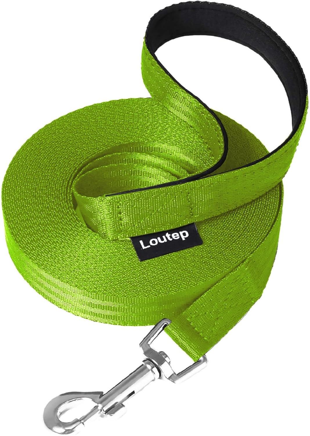 Collier d'entraînement pour chiens, 3 M, 5 M, 10 M, 15 M, 20 M, 25 M, 30 M, Starkes Nylonseil, Extra Lange Leine, Hundeleine Mit Gepolstertem Griff Für Große,_voghion.com