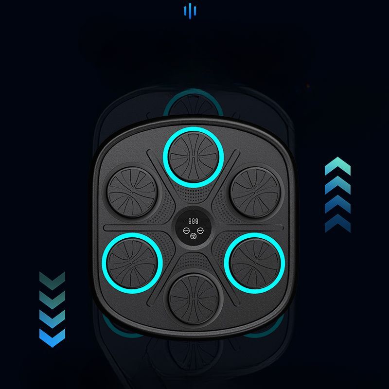 Smart Counting Music Boxing Target Sanda Training Device Wall-Mounted Home Use For Adults And Children Stress Relief_voghion.com