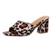 2024 summer new European and American large size high heel slippers for women square head thick heel leopard print sandals_voghion.com