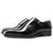 Voyage High-Quality Lined Business Formal Monk Strap Korean Style Round Toe Carved Genuine Leather Men's Shoes_voghion.com