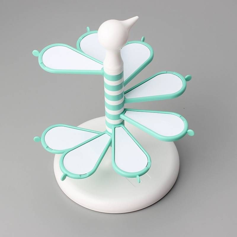 Sewing Accessories Storage Peacock Shaped Sorting Magnet for Small Objects Storage Table Desktop Decorations_voghion.com