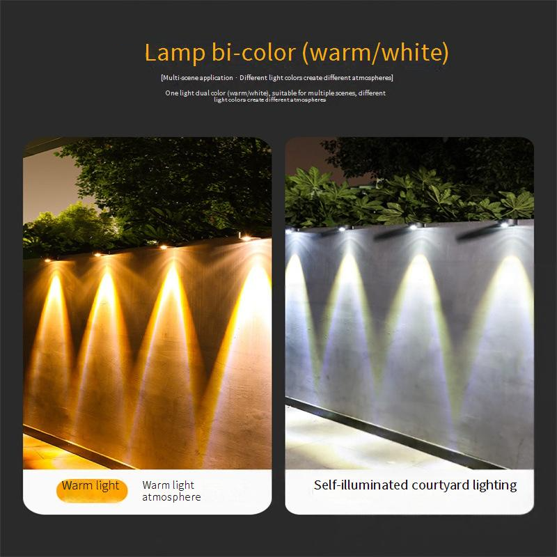 Waterproof Outdoor Wall Light – Adjustable LED Sconce (IP65, Warm/Cool White, CE Certified, Durable Aluminum, Heart-Shaped Design)​_voghion.com