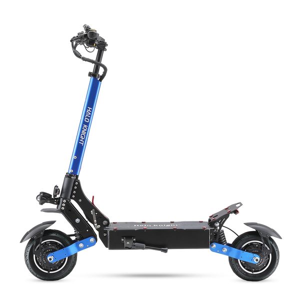 Halo Knight T108 28.8Ah 1000W Dual Motor Faldable Electric Scooter 65KM/H Max Range 55KM On-Road Tire E-scooter With Suspension_voghion.com