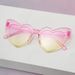 2025 New Oblique Love Sunglasses Women's Sunscreen Sunglasses Women's Fashion UV Protection Glasses_voghion.com