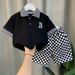 Kids Clothing Boys' Polo Shirt Suit Fashionable Short Sleeved Boy Baby Summer Clothes Street Clothes_voghion.com