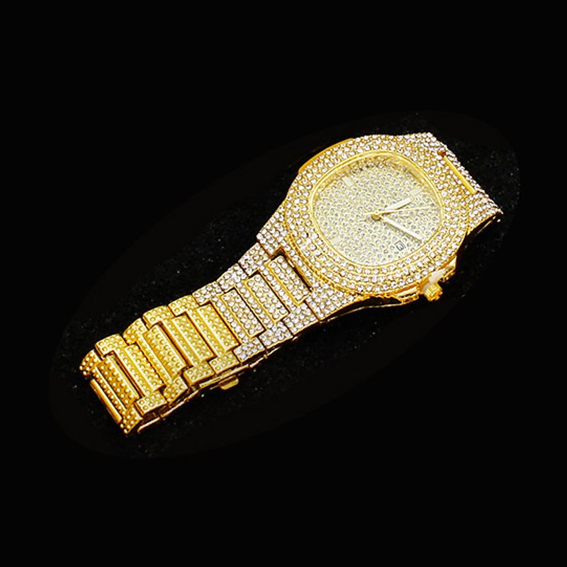 Presentask för damklocka Diamantarmband Stort halsband Festtillbehör Armbandsur Presentask för armbandsur_voghion.com