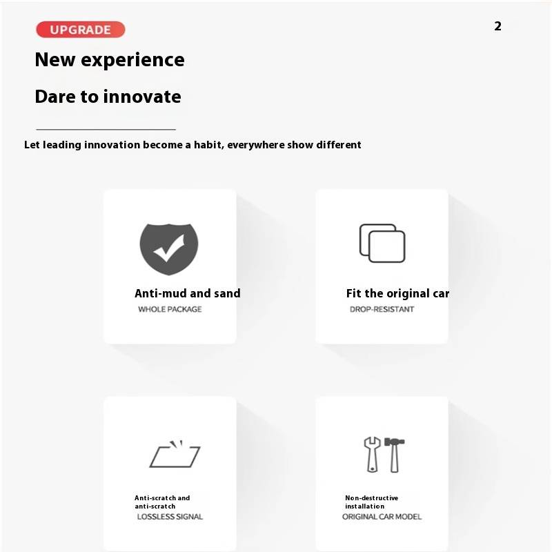 Leopard 5 spatbord, binnenvoering, conform de originele auto, kras- en krasbestendig, niet-destructieve installatie_voghion.com