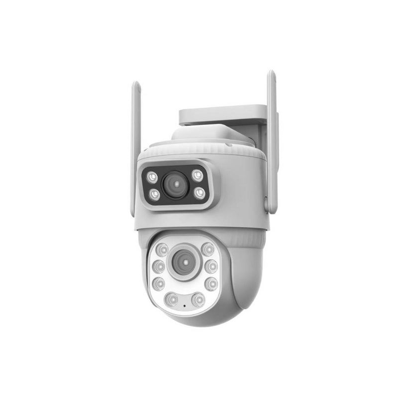 Security Cameras Wireless Wifi Monitoring Dual Lens Night Vision Ultra Clear Camera Outdoor Motion Detection Dual Screen Monitoring Equipment_voghion.com