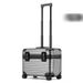 Professional Aluminum Magnesium Alloy Camera Rolling Case - 18" Top Open Photography Luggage With TSA Lock, Waterproof & Shockproof Carry-On_voghion.com