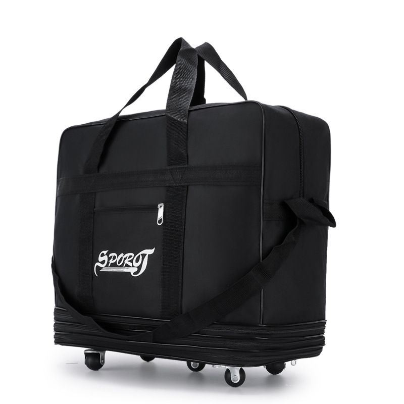 Ny Air Check in Oxford Luggage Stor kapacitet Flyttbar Förlängd Hjulförsedd Bakpull Resväska_voghion.com