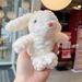 Internet Celebrity Long Eared Rabbit Jellycat Bonnie Rabbit Keychain Pendant Plush Doll Lop Eared Rabbit Doll School Bag Keychain Pendant_voghion.com