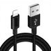 Câble USB pour iPhone 7/8/6/5/X/11 Pro, chargeur long et rapide, 1 m, 2 m, 3 m_voghion.com