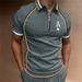 2023 Neues 3D-bedrucktes Kurzarm-Poloshirt für Herren, modisches Button-Down-Revers-Casual-Top_voghion.com
