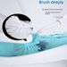 Toilettenbürstenset mit Halter – Flexible, weiche Borsten, langer Griff für gründliche Reinigung (Weiß/Blau/Grau, 1er-Pack oder Set mit Sockel)_voghion.com