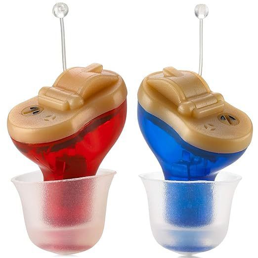 New digital invisible in-ear hearing aid sound amplifier_voghion.com