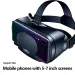 VRG Pro VR Glasses Virtual Reality Headset Devices Viar 3D Helmet Goggles Lenses Smart Smartphone Cell Phone For 5-7'_voghion.com