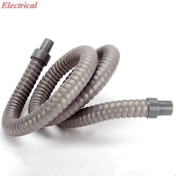 1 pz Tubo flessibile di scarico dell'unità interna del condizionatore d'aria, raccordo per tubo di prolunga per condensa d'acqua che gocciola, lunghezza 1,2 m_voghion.com