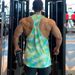 Muscle Fitness Herren Loose Fit Sport Hot Selling Tank Top Racerback Ärmelloses T-Shirt Schnelltrocknend_voghion.com