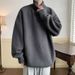 Minimalist High-Neck Sweater – Oversized Knit Pullover For Urban Layering_voghion.com