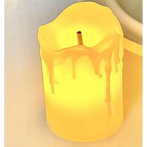 Tutucu Simülasyon Elektronik Mum Işığı Yatak Odası Atmosfer Süsü Gizli Oda Düğün Sahne Dekorasyonu Aksesuarı_voghion.com