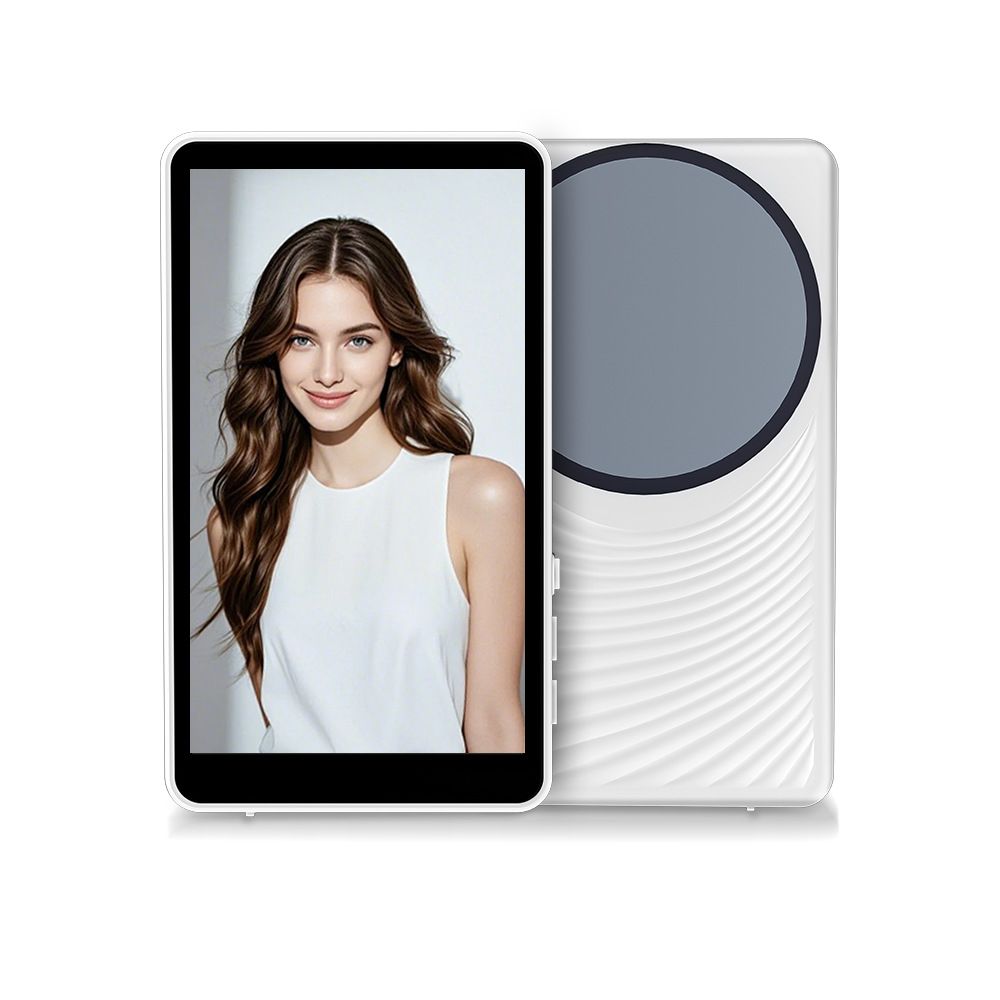 Dispositivo di mirroring del telefono cellulare, monitor con display wireless posteriore, schermo magnetico speciale per selfie con celebrità su Internet_voghion.com