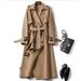 Ženski Temperament Slim Slim Waist Modni Trench Coat_voghion.com