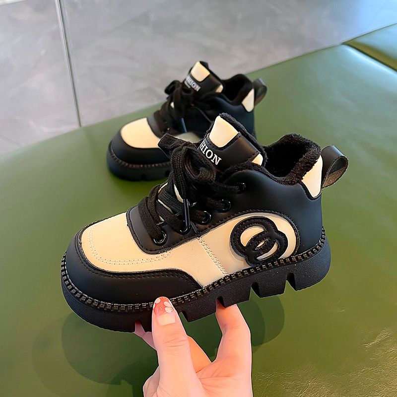 2023 Autumn and Winter New Children's Fashion Anti slip Boys' Martin Boots Girls' Shoes_voghion.com