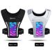 Riñonera deportiva tipo chaleco para hombre y mujer, ideal para correr al aire libre o para usar con teléfono con pantalla táctil._voghion.com