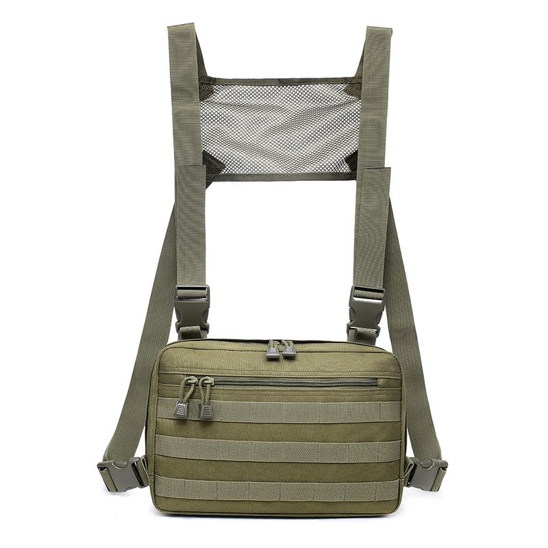 2024 New Men's Multi functional Tactical Chest Bag Hanging Shoulder Bag, Tote Bag Trendy Men's Shoulder Bag Leisure Sports Bag Outdoor Equipment Bag_voghion.com