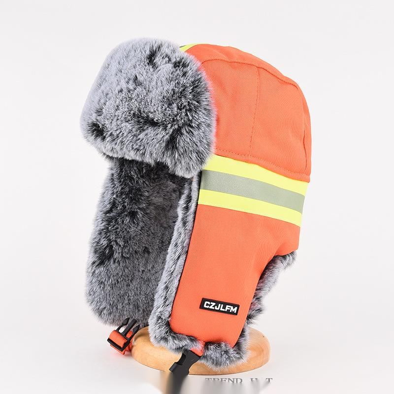 Reflexband Lei Feng män, vinter med tilsatt sammet och förtjockat varma hörselskydd för kvinnor, utomhuscykling_voghion.com