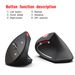 Nuovo mouse wireless 2.4G verticale mouse sano batteria esterna 6D design computer ufficio spot fornitura_voghion.com
