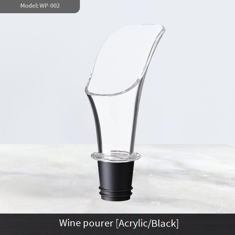 Altri accessori da bar, versatore per vino antigoccia in silicone trasparente per bar e ristoranti_voghion.com