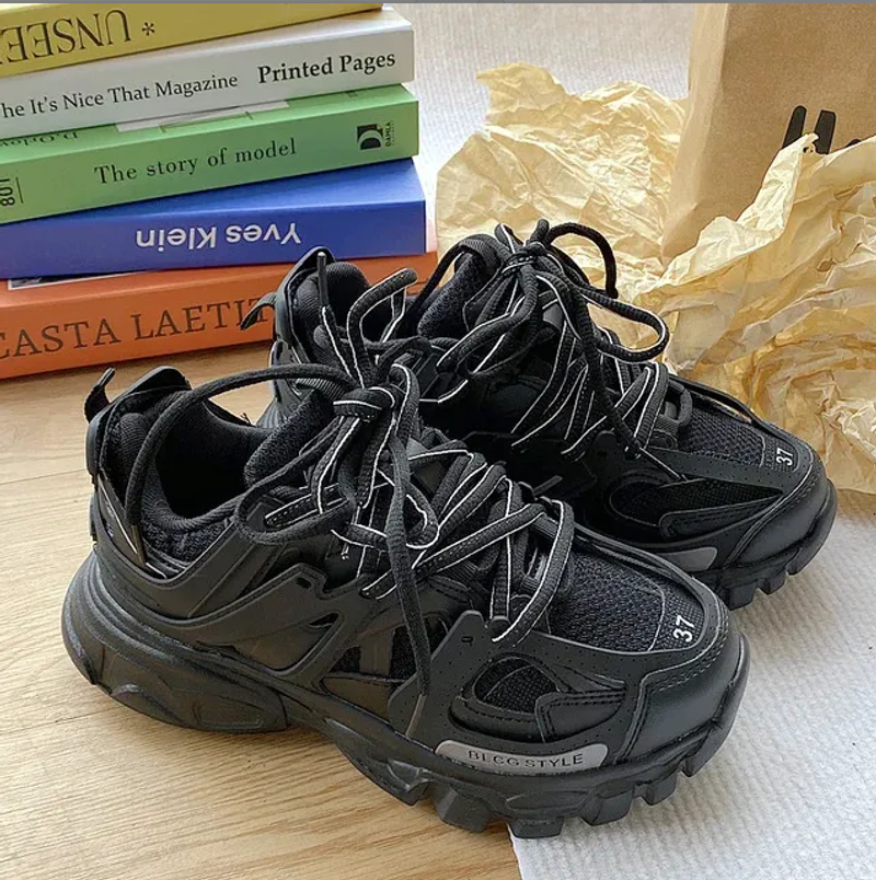 Merkontwerp voor herenmode Nieuwe heren dikke sneakers voor mannen en vrouwen, trendy meisjes, jongens, casual sportschoenen_voghion.com