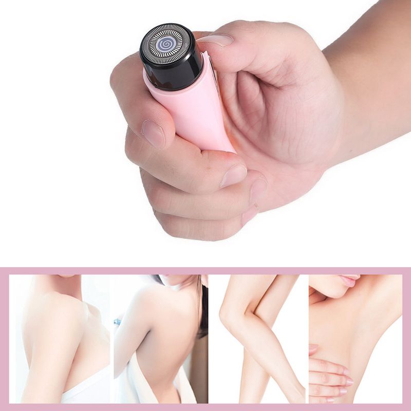 Mini Hair Removal Device - Dry Battery Machine For Women's Private Area & Lip Hair Trimmer_voghion.com