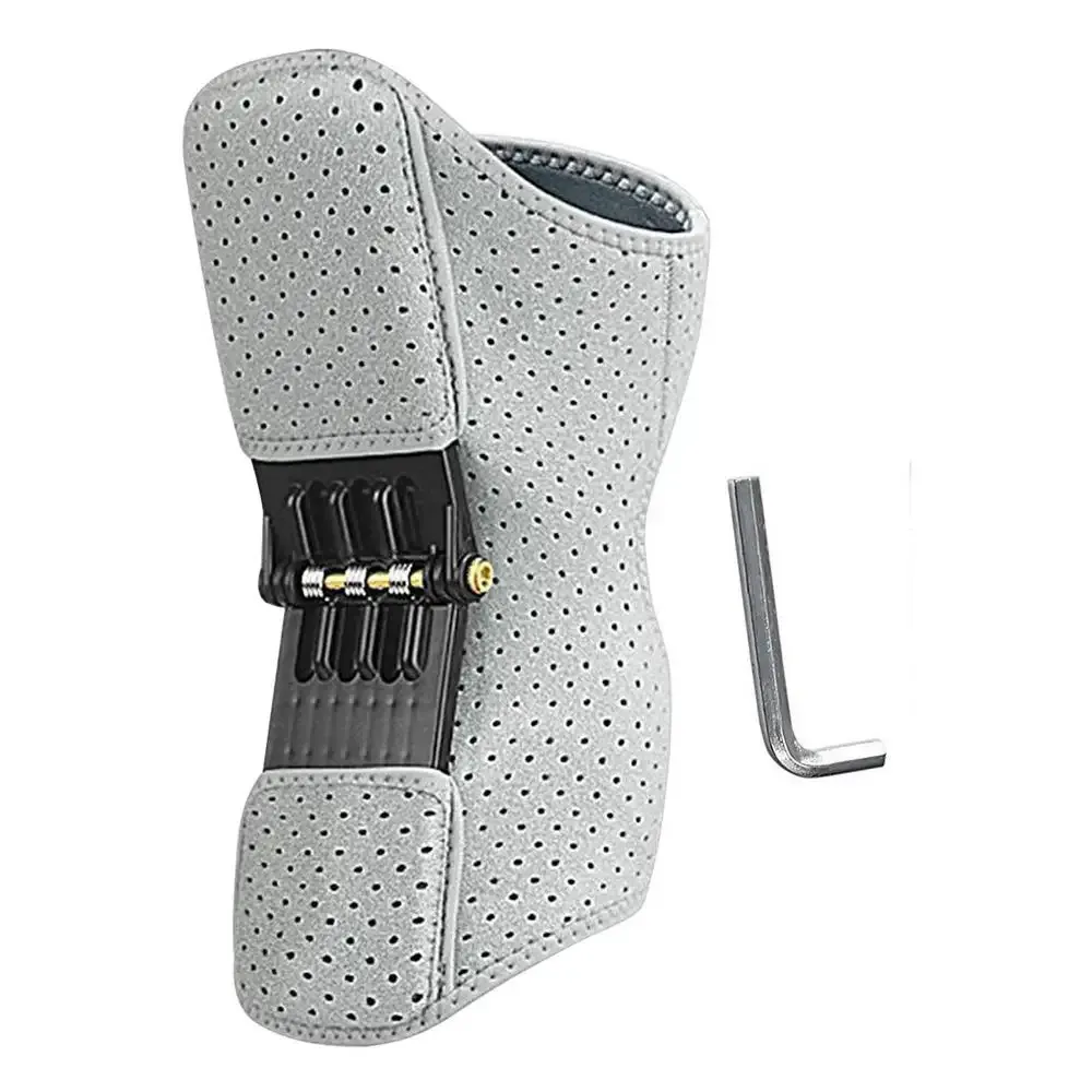 Genunchiere Power Knees Pads reglabile și respirabile, cu arc, stabilizator pentru genunchi_voghion.com
