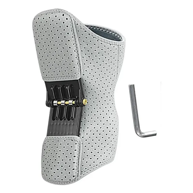 Power Knees Stabilizer Pads Adjustable Breathable Spring Loaded Knee Brace Spring Loaded Knee Brace Knee Stabilizer Pad_voghion.com