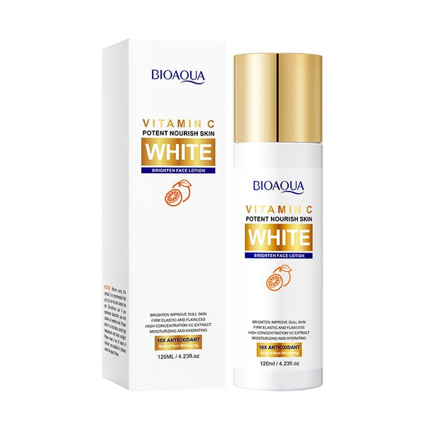 BIOAOUA Vitamin C Whitening&Brightening Lotion Feuchtigkeitsspendend, aufhellend, fleckenentfernend und gesichtsaufhellend_voghion.com