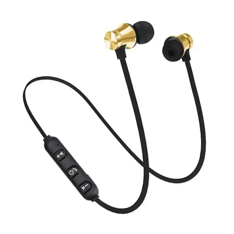 XT11 Magnetiske Trådløse Bluetooth-Øretelefoner Sport Løping Trådløst Gaming Headset Med Mikrofon Halsbånd Sport Ørepropper Øretelefoner_voghion.com