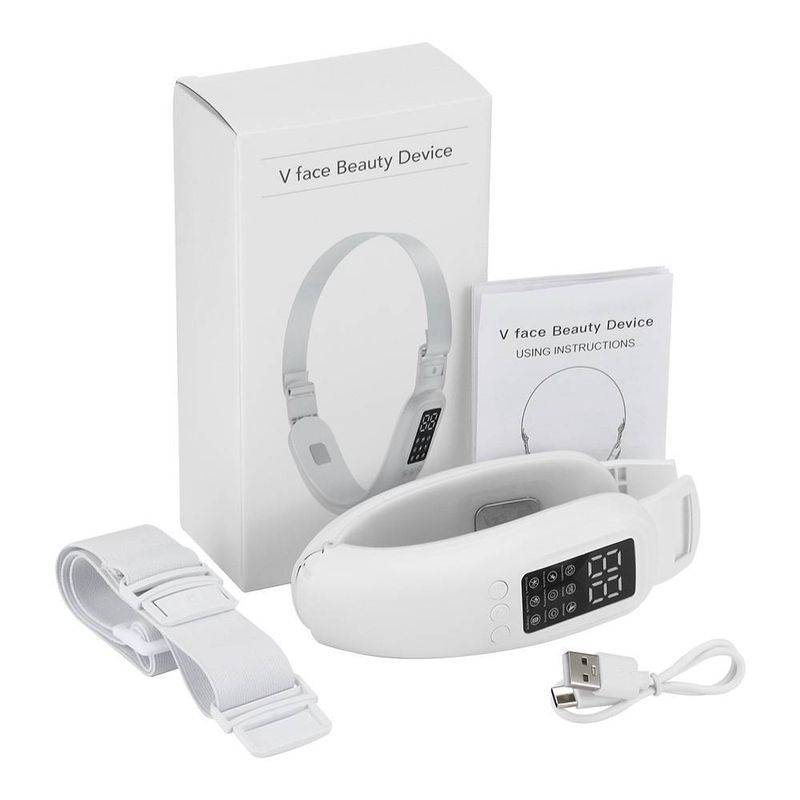 mikrovooluga näo salendav instrument v15 kiirusega soojendusmudel näo tõstmiseks ja topeltlõua pinguldamiseks mikrovooluga näo salendav instrument_voghion.com