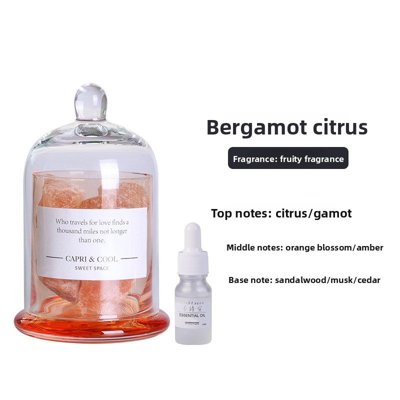 Crystal Aroma Stones - Premium Essential Oil Diffuser With 6 Luxury Scents (Bergamot, Lavender, Oud & More) - Natural Home Decor & Air Freshener_voghion.com