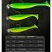 Luya Set Roll Tail Soft Long Throw Lead Head Hook T-Tail Fk Bait Sea Bass Bent Mouth Combination_voghion.com