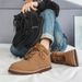 Herbst Neue Stiefel Mit Fell Integrierte Leichte Kurze Röhre, Herbst Und Winter Casual Style, Warme Schnee Baumwolle Schuhe Für_voghion.com