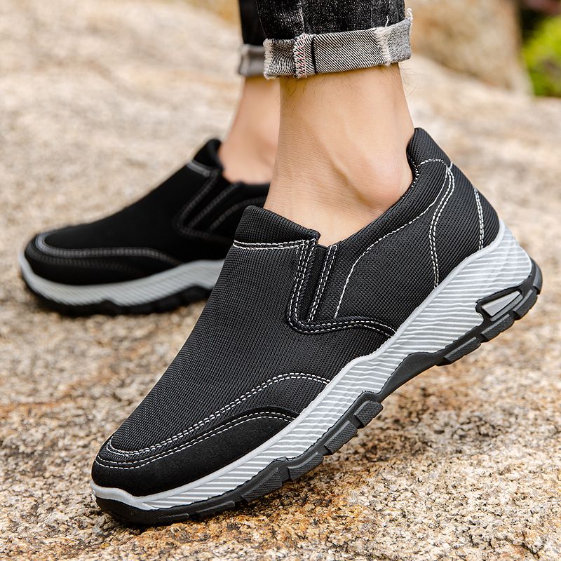 2024 New Breathable One Step Lazy Versatile Casual Men's Outdoor Sports Shoes_voghion.com