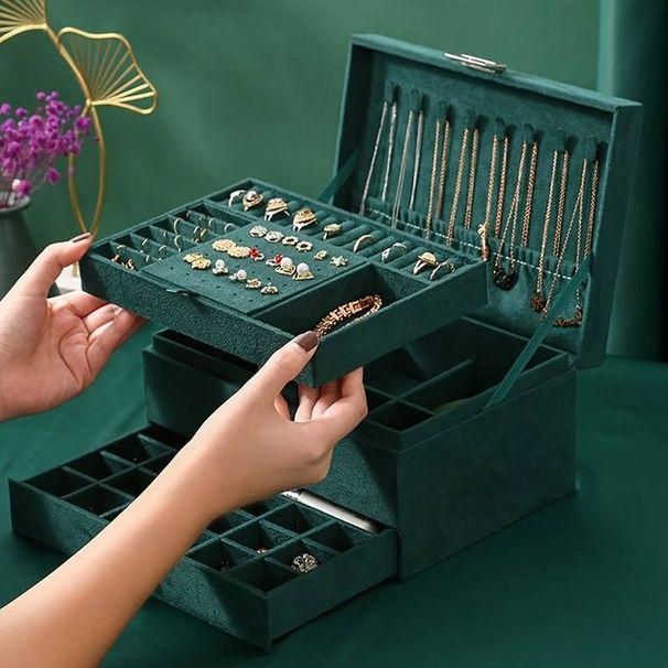 RYYD Luxus-Uhrenbox – 4 Fächer, PU-Leder|Vitrine & Aufbewahrung_voghion.com