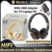 H7 TV Bluetooth-Kopfhörer Drahtloser Kopfhörer Mit Mikrofon USB-Adapter Headset Geräuschunterdrückung Stereo Faltbarer Bass Für TV_voghion.com