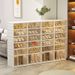 Haus & Garten Kostenlose Installation Klappschuhschrank Viertürige Integrierte Schuhaufbewahrungsbox Transparentes Schuhregal Haustür Staubdichte Schuhbox_voghion.com