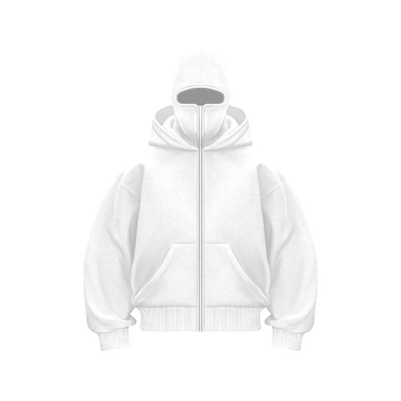 Men's Clothing Trendy Brand Plus Velvet Double Hood Unique Design Sweatshirt Autumn And Winter New Men And Women Same Loose Y2K Sweatshirt Hooded_voghion.com